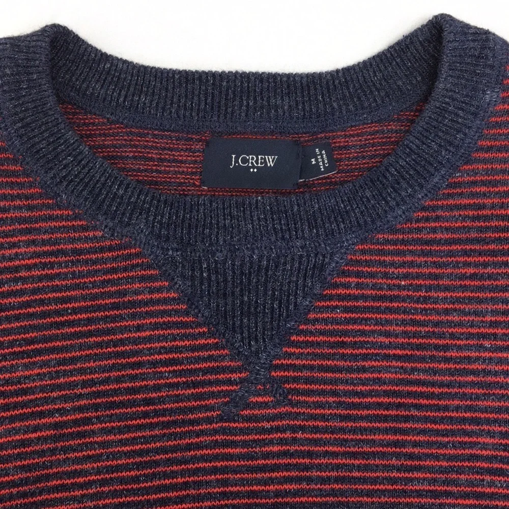 J.Crew Crew Neck Long Sleeve CottonSweater Size M EXCELLENT Condition